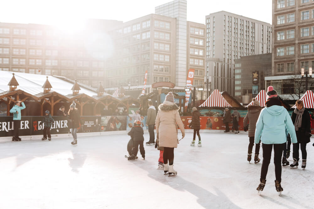 Eislaufen mit Kindern Berlin