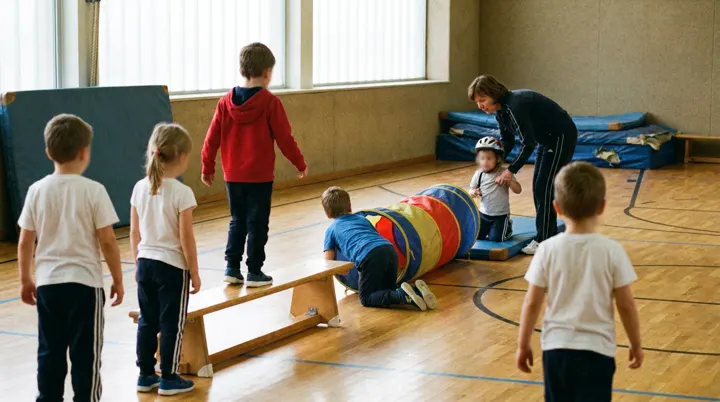 Kinderturnen für Kinder